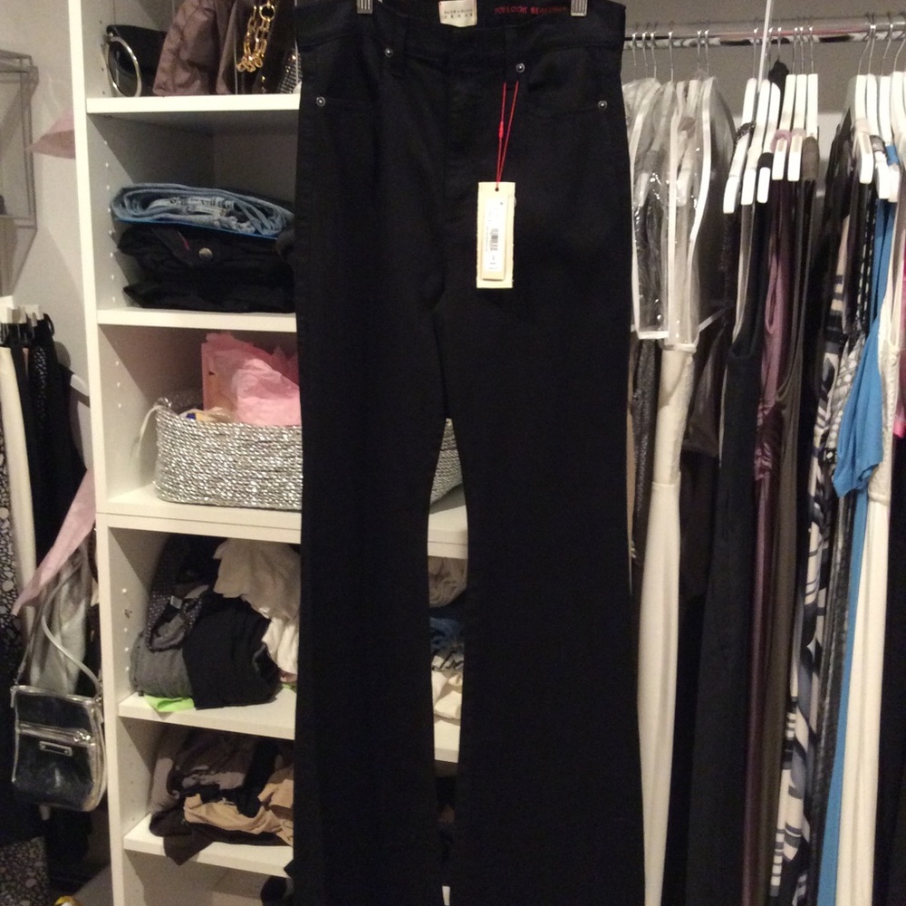Alice and olivia High Rise Bell Jeans